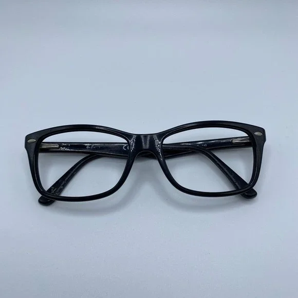 Ray-Ban RB 5228 53mm Acetate Full Rim Eyeglasses - Black - Picture 3 of 11
